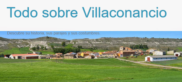 Blog Todo sobre Villaconancio